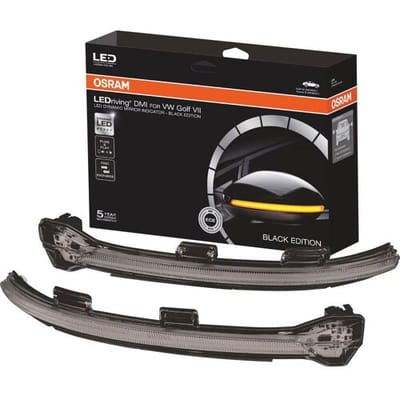 Osram Automotive LEDDMI 5G0 BK S LEDriving® Black Edition Richtingsaanwijzer (achteruitkijkspiegel), Knipper Volkswagen Volkswagen Golf 7, Volkswagen