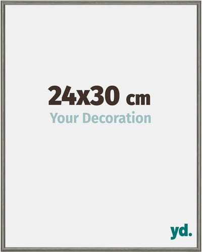 Your Decoration - Fotolijst 24x30 cm - Aluminium - Mercury Structuur - New York