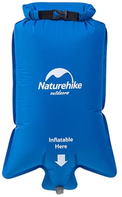 Naturehike Pompzak – Opblaaszak voor Slaapmat & Luchtbed – Drybag – Hygiënisch Opblazen, Waterdicht TPU, Ook als Opbergzak & Kussen