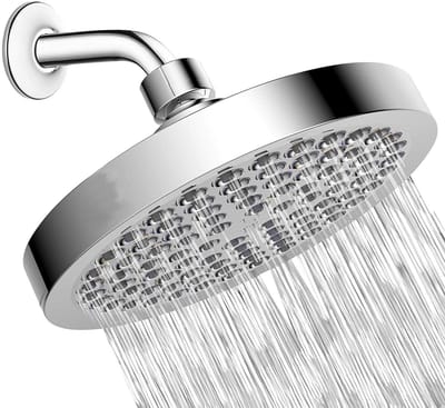 Regendouchekop - Douchekop - 15 cm douchekop - Badkamerdouchekop - Eenvoudige installatie - ABS - Zilver