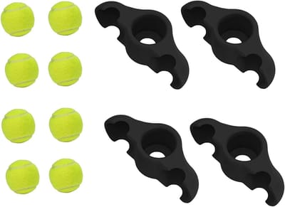 Fietstrainer Accessoires - Indoor Fiets Onderdelen - Comfortabel Fietsen - Stabiliteit en Kernkracht - Set van 12 - Zwart