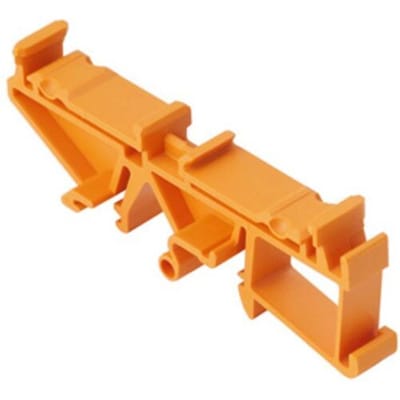 Weidmüller RF 180 DIN-rail-behuizing bevestigingselement Open 79.2 x 17.55 x 26.55 x 26.6 Kunststof Oranje 20 stuk(s) Piece