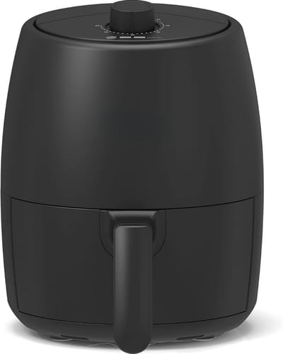 RVV® Mini Airfryer - Heteluchtfriteuse - Airfryer - Zwart - 22cm x 28cm x 27cm