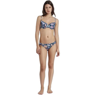Bikini met beugels voor dames Admas Night Pasiley
