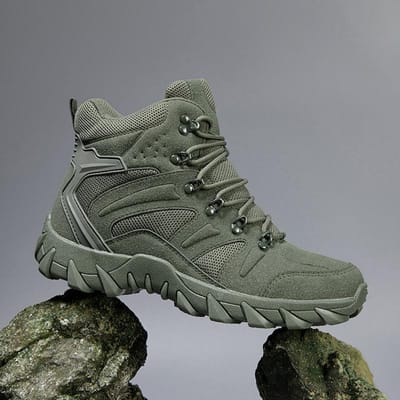 Heren Tactische Laarzen Legerlaarzen Heren Militaire Woestijn Waterdichte Werkveiligheidsschoenen Klimmen Wandelschoenen Enkel Heren Outdoor Laarzen 41