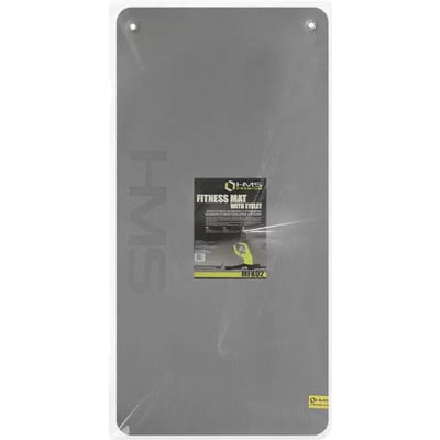 HMS Fitness Mat - Grijs/Zwart - 20 mm