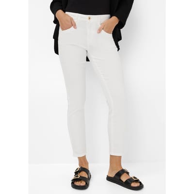 Brax Dames Jeans  Style SHAKIRA S WHITE, denim wit, maat 42