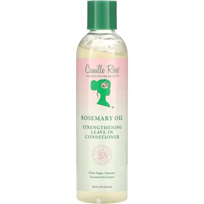 Camille Rose, Versterkende Leave-In Conditioner, Rozemarijnolie, 8 fl oz (236 ml) white