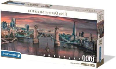 Legpuzzel 1000 stukjes - Volwassen puzzel - Ontspanning thuis - Gemaakt in Italië - 98 x 33 cm - Meerkleurig