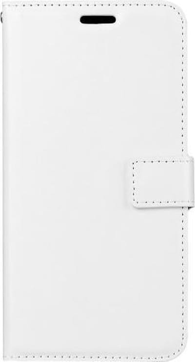LuxeBass Telefoon Wallet Bookcase voor Samsung Galaxy A5 2016 - Portemonnee telefoonhoesje voor Bankpassen - Kunstleer - Siliconen Houder - Magnetische sluiten- Wit - telefoonhoes - gsm hoes - telefoonhoesjes - telefoonhoes - gsm hoes - gsm hoesjes