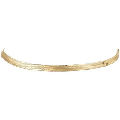 Slangenketting Enkelband voor Vrouwen Meisjes Verstelbare Zomer Strand Ketting Enkelband Armband Moederdag Cadeaus Roestvrij Staal Niet Allergisch beige