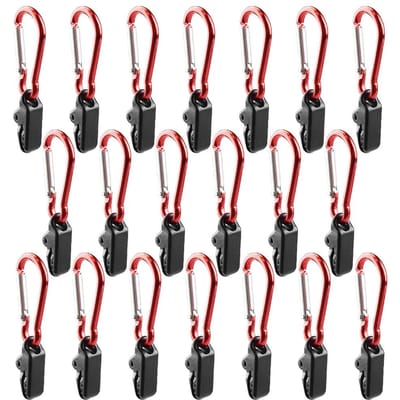 1 tot 20 stuks Haak Plastic Winddichte Klem Set Survival Oogje Tent Clips Gesp Luifel Zeil Vast Outdoor Kamperen Tent Accessoires