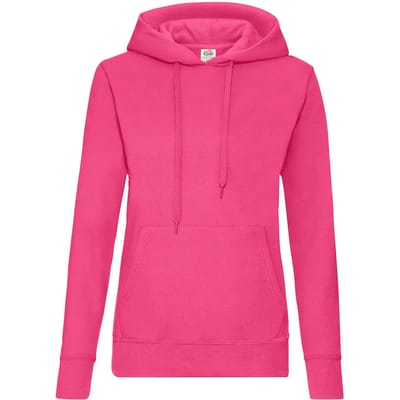 Dames Hoodie Fruit of the Loom Classic