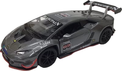 Kinsmart Schaalmodel Lamborghini Huracan 1:36 Pull-back Grijs