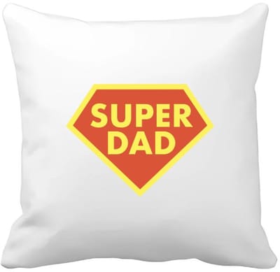 Akyol - super dad Kussen hoes - Vader - papa - vaderdag - cadeau - verjaardag - kado - 40 bij 40 cm