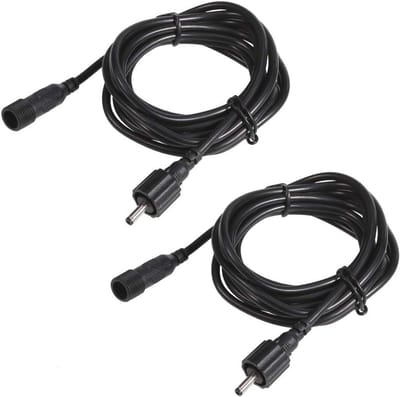 Set van 2 verlengkabels van 4 meter voor tuinverlichting