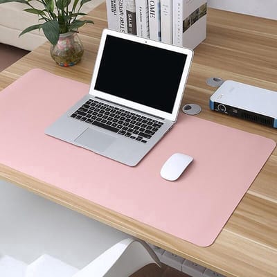 CHPN - Muismat - XXL Muismat - Anti-Slip - 90x40cm - PC Toetsenbord Mousepad - Antislipmat - Roze en blauw - 2-zijdig - Universeel - Kantoor accessoire - Game mat