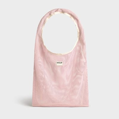Wouf - Blush T-Shirt Bag Mesh - Shopper - Roze