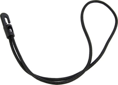 Afdekzeilwinkel - Spanner kunststof haak 35cm elastiek zwart