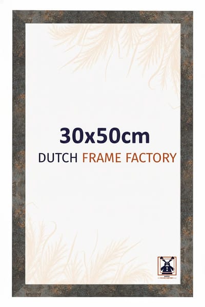 Fotolijst 30x50 cm - MDF - Geoxideerd Metaal - Benno
