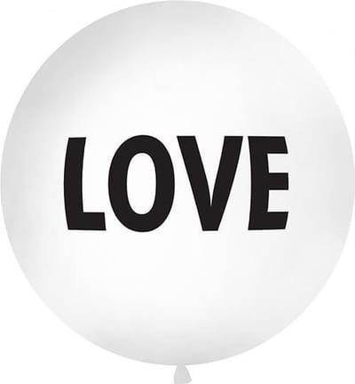 Jumbo Ballon Love 1 meter