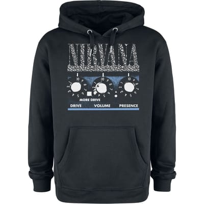 Nirvana Trui met capuchon - Amplified Collection - More Drive - M tot XXL - voor Mannen - zwart
