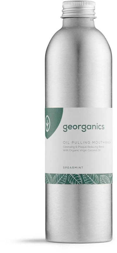 Georganics Oil Pulling mondspoeling - Spearmint - groene munt - Antibacterieel