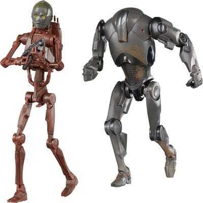 C-3PO Battle Droid Body & Super Battle Droid - Star Wars The Black Series F9222