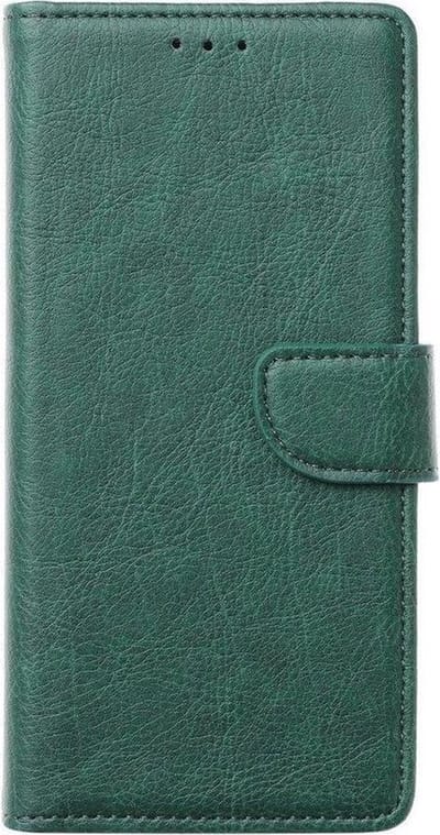 Hoesje geschikt voor Samsung Galaxy M12 hoesje book case groen van LuxeBass - telefoonhoes - gsm hoes - telefoonhoesjes