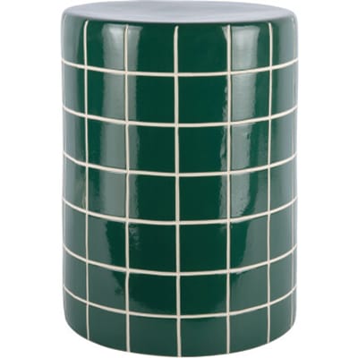 Leitmotiv bijzettafel retro tiles high - 33x33x44 cm