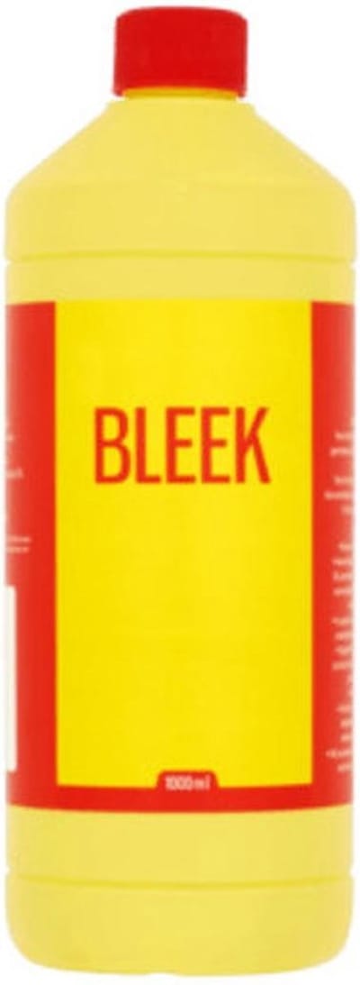 Dikke Bleek – 1L - krachtig chloorbleekmiddel voor grondige reiniging van sanitair, afvoeren en hardnekkig vuil