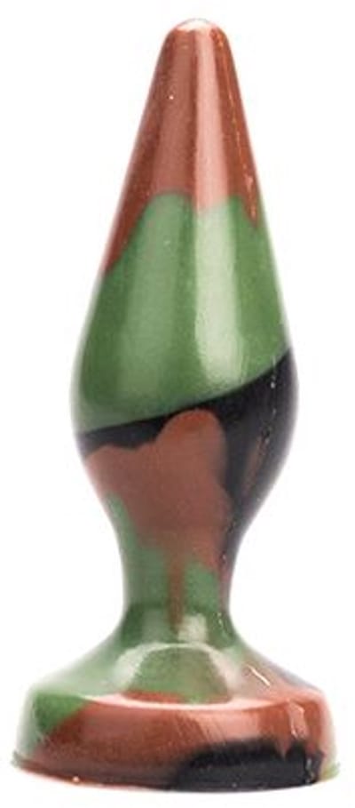 Kiotos Revolt - Buttplug Fantasie - Green Army - Nr. 24 - Small - 10,5 x 3,5 cm