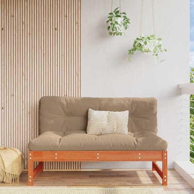 vidaXL - Tuinstoel - Midden - Massief - grenenhout - Waskleur - Bruin