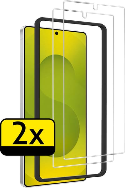 Screenprotector - Geschikt voor Samsung Galaxy S25 Ultra - 2 Stuks - Met Installatie Frame - Beschermglas - Gehard Glas - Tempered Glass - Screen Protector
