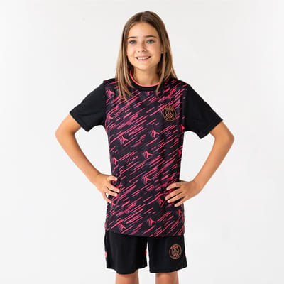 PSG Voetbaltenue Uit 2025-2026 - Voetbal Tenue Kinderen - Shirt en Broekje - Jongens en Meisjes -- Maat 116