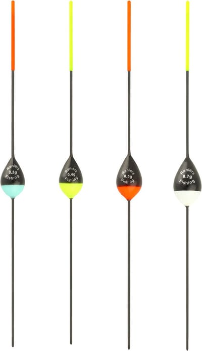 Reniers Fishing dobber RF P8 - Kleur: geel,Maat: 0.30g