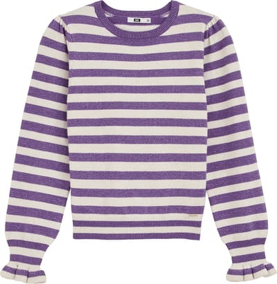 WE Fashion Meisjes gebreide trui met print