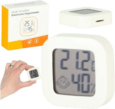 Digitale Hygrometer met Temperatuurmeter – LCD – Compact & Nauwkeurig
