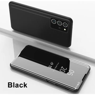 Smart View Spiegel Flip Case Voor Samsung Galaxy A55 A35 A25 A05S A14 A54 A34 A24 5G 4G Hoes Standaard Opvouwbaar Capa Fundas Shell Coque Galaxy A55 5G
