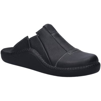 Josef Seibel Heren Pantoffel Muil Monaco 288 - 17988-100 Zwart - Maat 42
