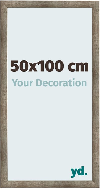 Your Decoration - Fotolijst 50x100 cm - MDF - Metaal Vintage - Bologna