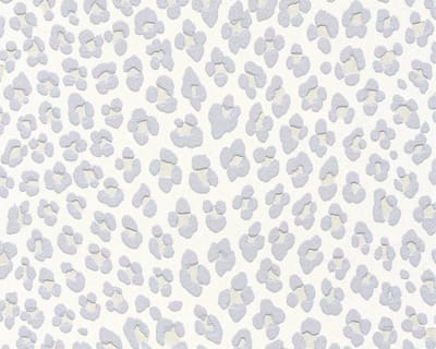 DIERENHUID BEHANG | Panterprint - zilver creme grijs - A.S. Création Michalsky 3