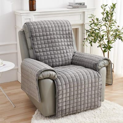 Fauteuilhoes Flanellen Fauteuilhoes Pluche Bankhoes Antislip Relax Lazy Boy Stoelhoezen Woondecoratie 1 Seat (53x190cm)S