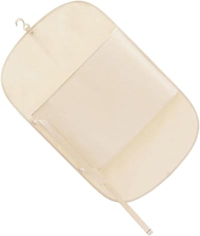 Kledinghoes - Opbergzakken - Kast Opslag - Ruimtebesparend Compressie - 90x58cm - Abrikoos