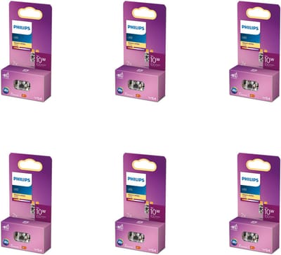 Philips Voordeelverpakking - G4 - LED Capsulelamp - 12V - 10W - Niet Dimbaar - Warmwit Licht - Set van 12 Stuks