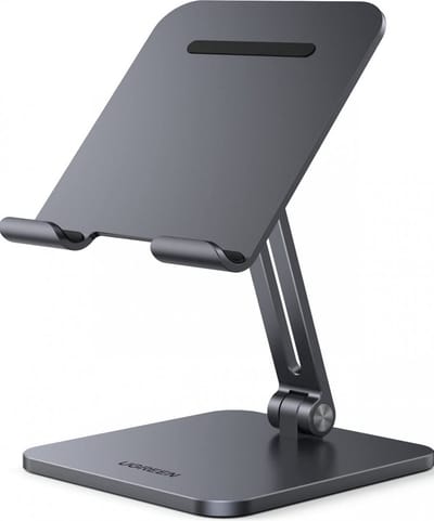 UGREEN Verstelbare Opvouwbare Stevige Metalen Tablet / iPad / iPhone / Smartphone Bureau Tafel Houder