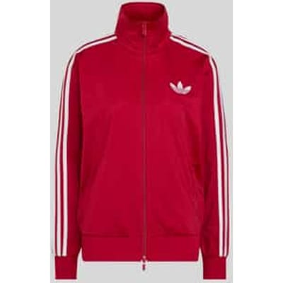 Loose fit sweatjack met gestikt logo model 'FIREBIRD'