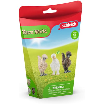 schleich FARM WORLD Kippenvrienden - Speelfigurenset - Kinderspeelgoed voor Jongens en Meisjes - 42574