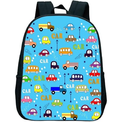 Graafmachine Tractor Print Rugzakken Brandweerauto Boekentas Ambulance Kinderrugzak Jongens Meisjes Kleuterschool Schooltas