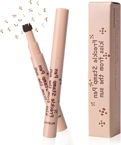 Natuurlijke Faux Freckles Make-up Tool, Waterdicht en Duurzaam met Realistische Stempels voor een Mooi Effect